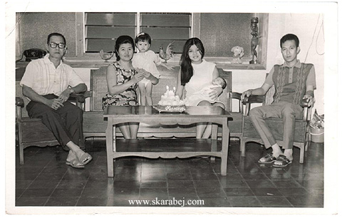 Skarabej - at the table