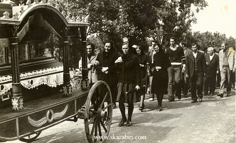 Skarabej - funerals